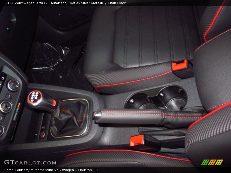 Reflex Silver Metallic / Titan Black 2014 Volkswagen Jetta GLI Autobahn