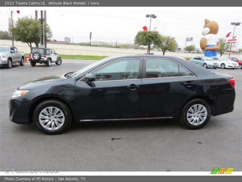 Attitude Black Metallic / Ivory 2013 Toyota Camry LE
