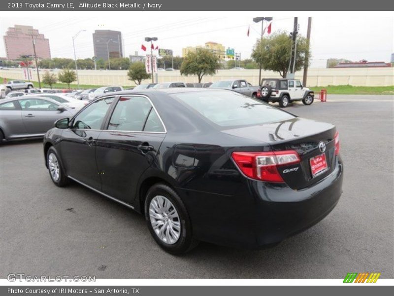 Attitude Black Metallic / Ivory 2013 Toyota Camry LE