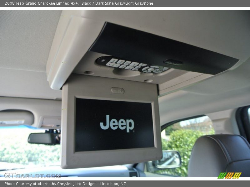 Black / Dark Slate Gray/Light Graystone 2008 Jeep Grand Cherokee Limited 4x4