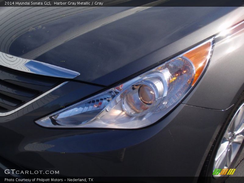 Harbor Gray Metallic / Gray 2014 Hyundai Sonata GLS
