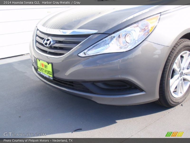 Harbor Gray Metallic / Gray 2014 Hyundai Sonata GLS