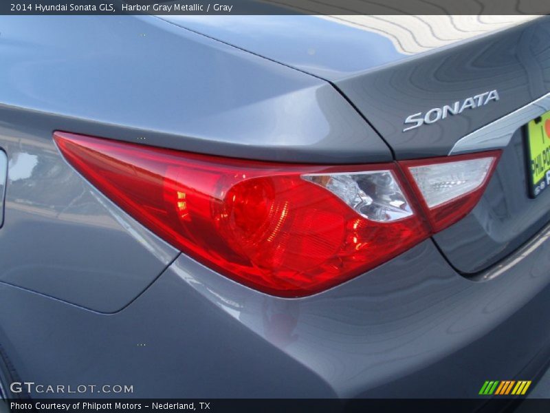 Harbor Gray Metallic / Gray 2014 Hyundai Sonata GLS
