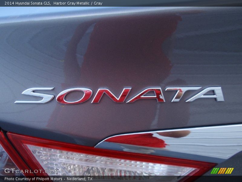 Harbor Gray Metallic / Gray 2014 Hyundai Sonata GLS