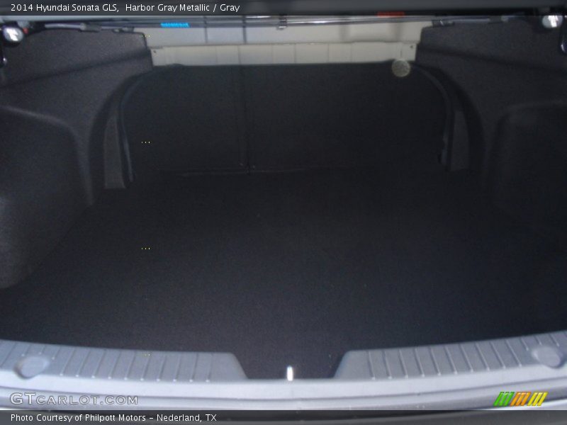 Harbor Gray Metallic / Gray 2014 Hyundai Sonata GLS