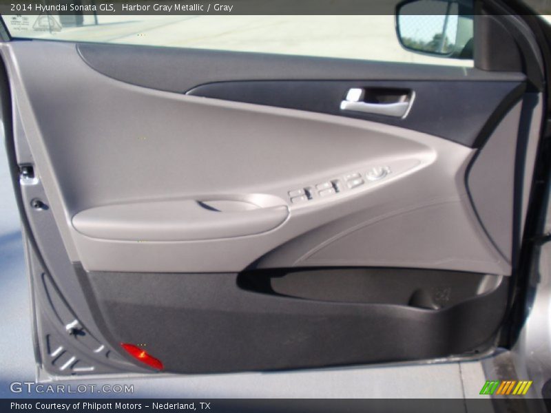 Harbor Gray Metallic / Gray 2014 Hyundai Sonata GLS