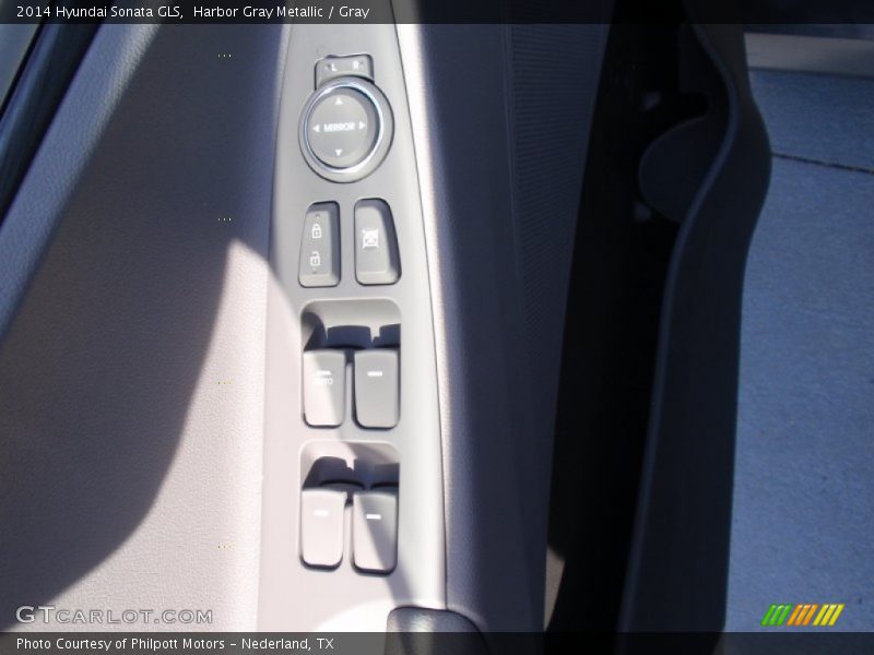 Harbor Gray Metallic / Gray 2014 Hyundai Sonata GLS