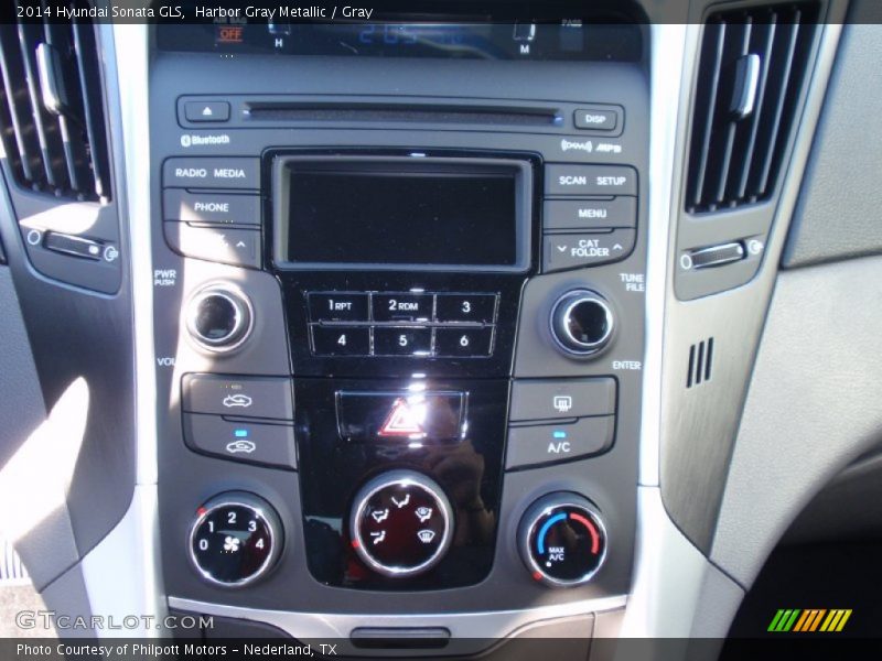 Harbor Gray Metallic / Gray 2014 Hyundai Sonata GLS