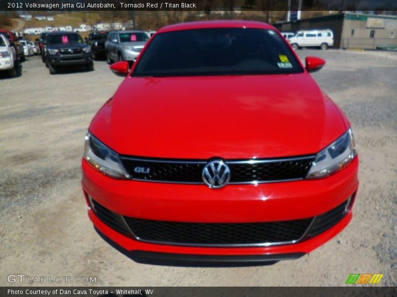 Tornado Red / Titan Black 2012 Volkswagen Jetta GLI Autobahn