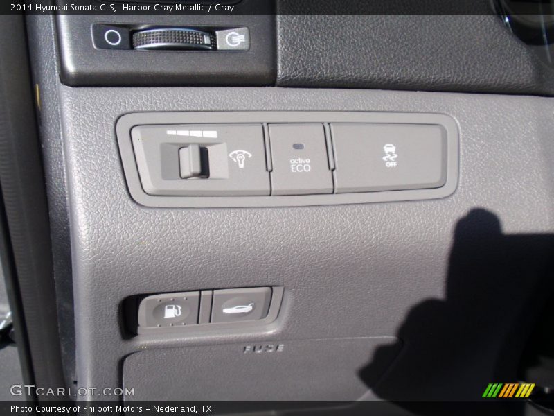 Harbor Gray Metallic / Gray 2014 Hyundai Sonata GLS