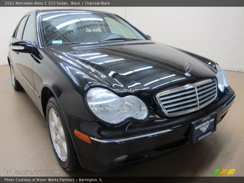 Black / Charcoal Black 2001 Mercedes-Benz C 320 Sedan