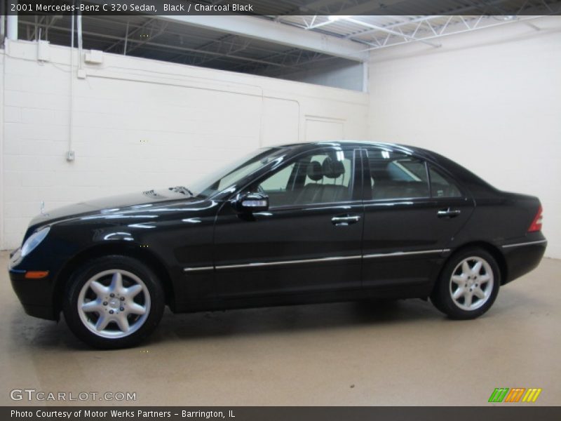 Black / Charcoal Black 2001 Mercedes-Benz C 320 Sedan