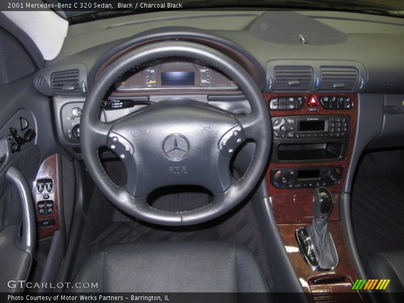 Black / Charcoal Black 2001 Mercedes-Benz C 320 Sedan