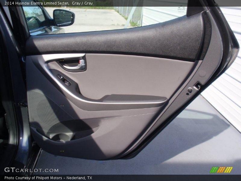 Gray / Gray 2014 Hyundai Elantra Limited Sedan