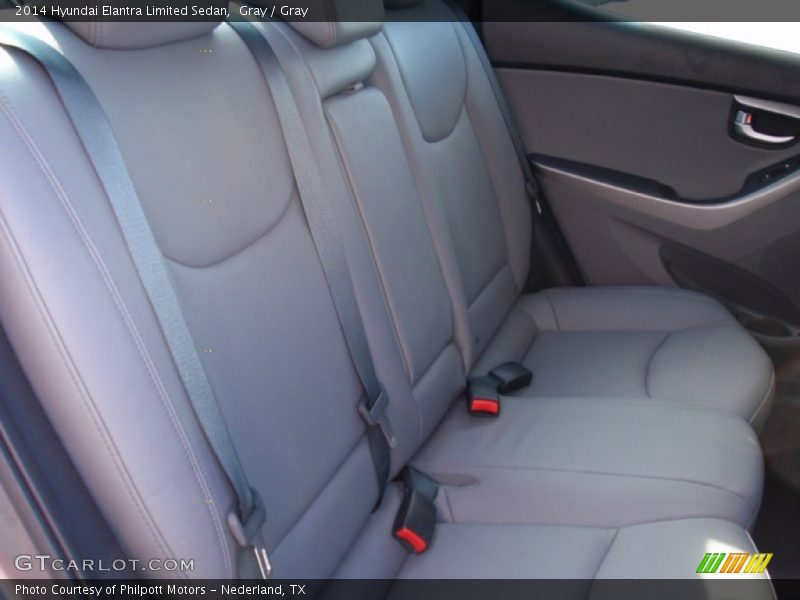 Gray / Gray 2014 Hyundai Elantra Limited Sedan