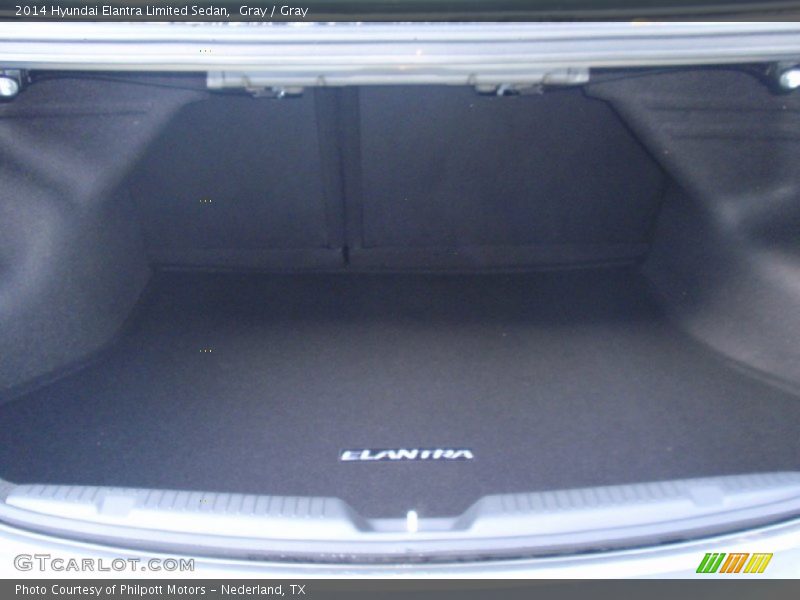 Gray / Gray 2014 Hyundai Elantra Limited Sedan