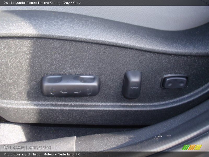 Gray / Gray 2014 Hyundai Elantra Limited Sedan