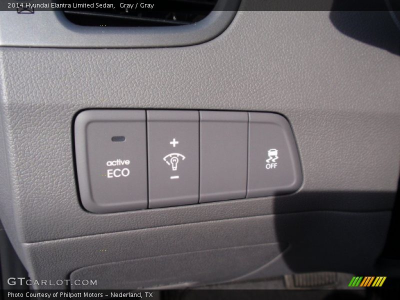 Gray / Gray 2014 Hyundai Elantra Limited Sedan