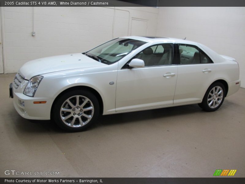 White Diamond / Cashmere 2005 Cadillac STS 4 V8 AWD