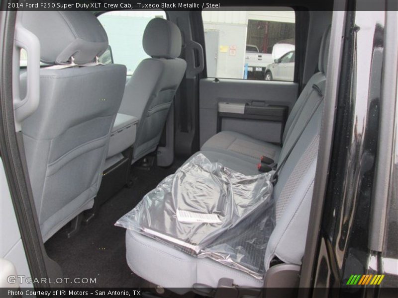 Tuxedo Black Metallic / Steel 2014 Ford F250 Super Duty XLT Crew Cab