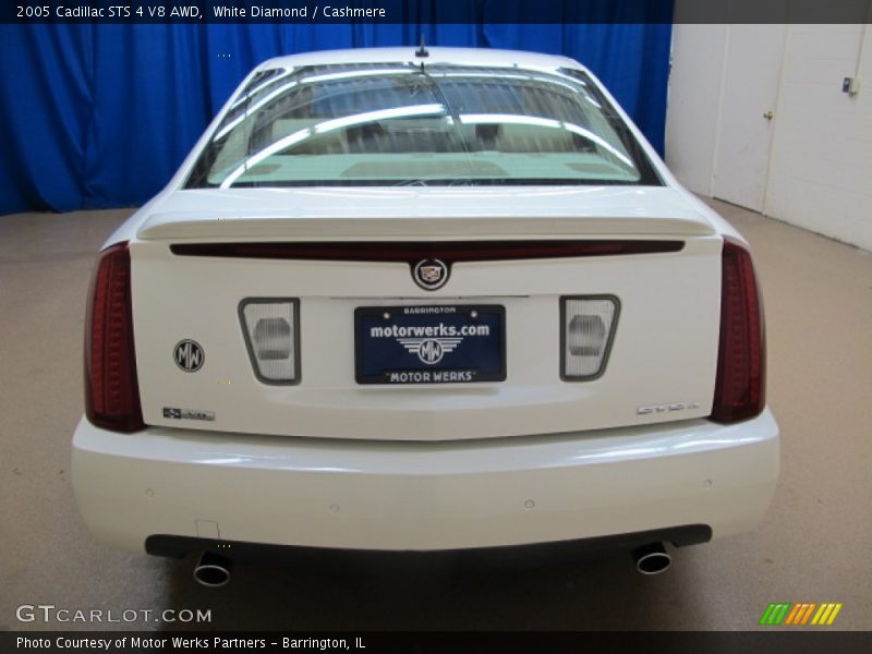 White Diamond / Cashmere 2005 Cadillac STS 4 V8 AWD