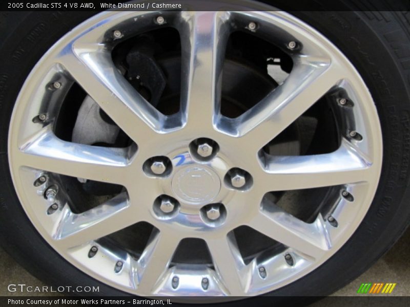 White Diamond / Cashmere 2005 Cadillac STS 4 V8 AWD