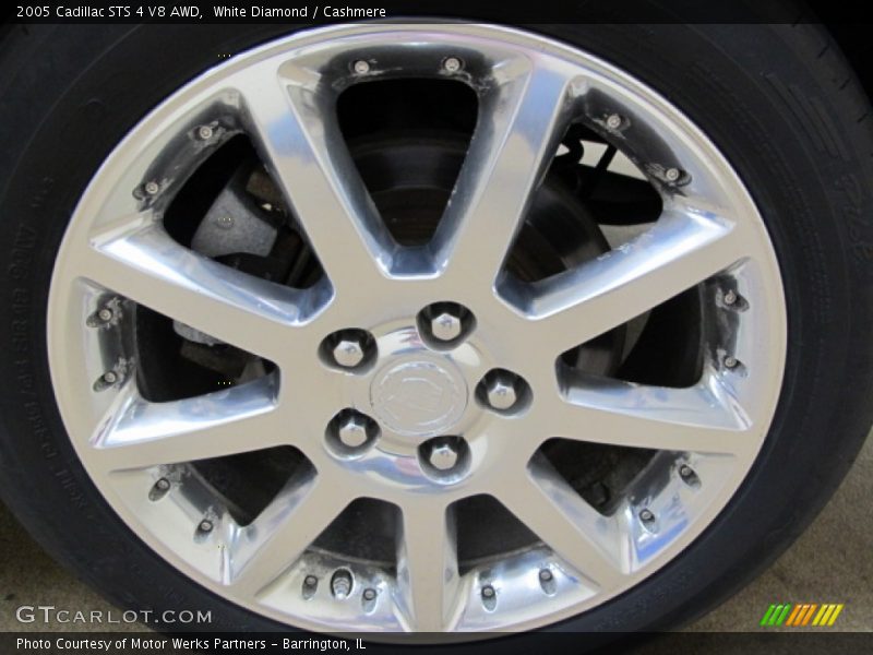 White Diamond / Cashmere 2005 Cadillac STS 4 V8 AWD