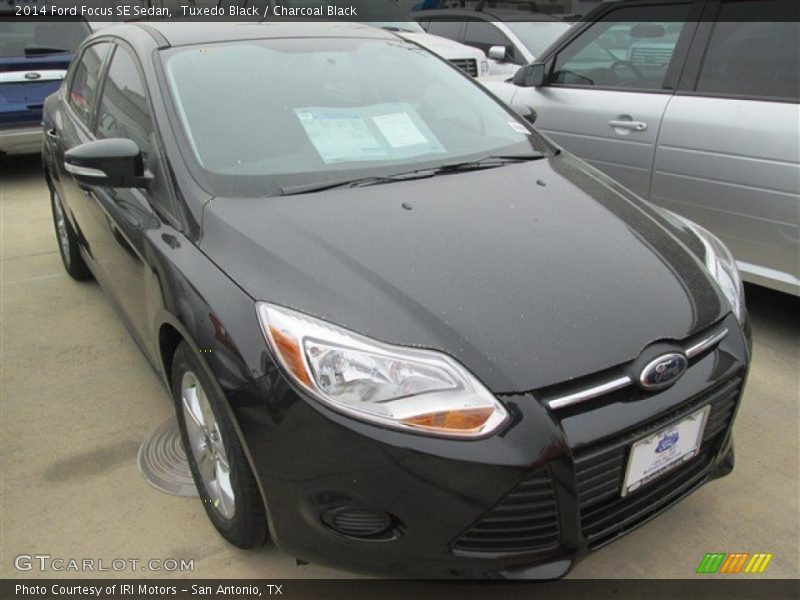 Tuxedo Black / Charcoal Black 2014 Ford Focus SE Sedan