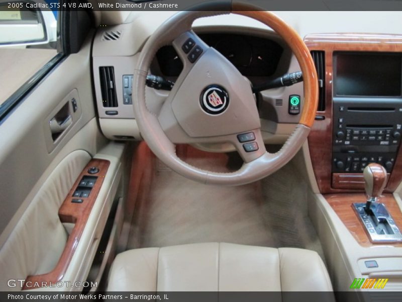 White Diamond / Cashmere 2005 Cadillac STS 4 V8 AWD