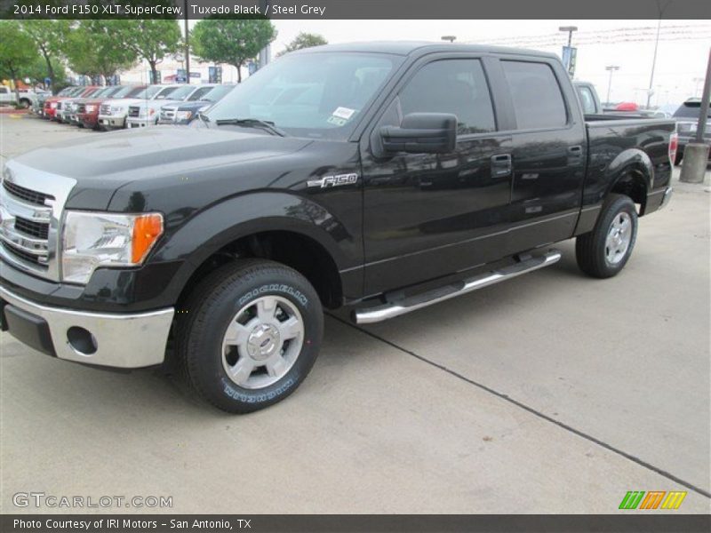Tuxedo Black / Steel Grey 2014 Ford F150 XLT SuperCrew