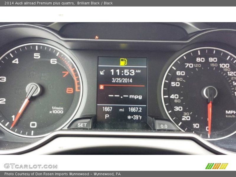 Brilliant Black / Black 2014 Audi allroad Premium plus quattro