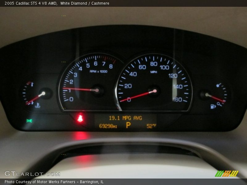 White Diamond / Cashmere 2005 Cadillac STS 4 V8 AWD