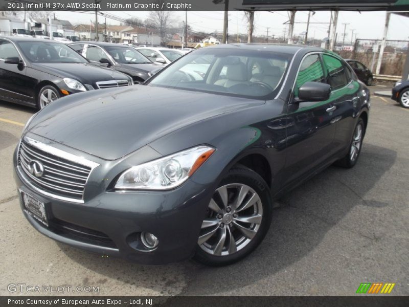 Platinum Graphite / Graphite 2011 Infiniti M 37x AWD Sedan