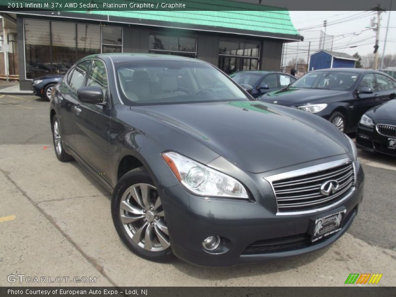 Platinum Graphite / Graphite 2011 Infiniti M 37x AWD Sedan