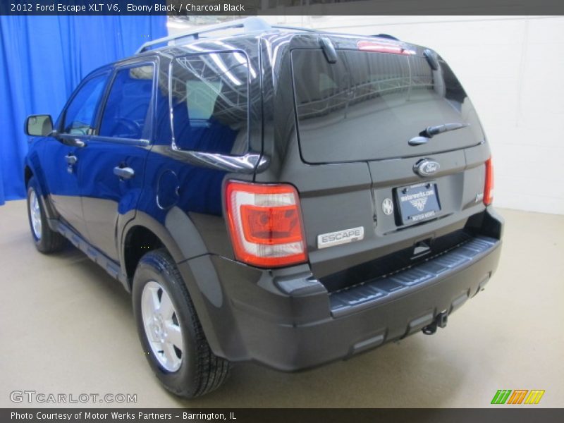 Ebony Black / Charcoal Black 2012 Ford Escape XLT V6