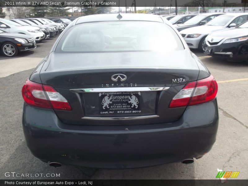 Platinum Graphite / Graphite 2011 Infiniti M 37x AWD Sedan