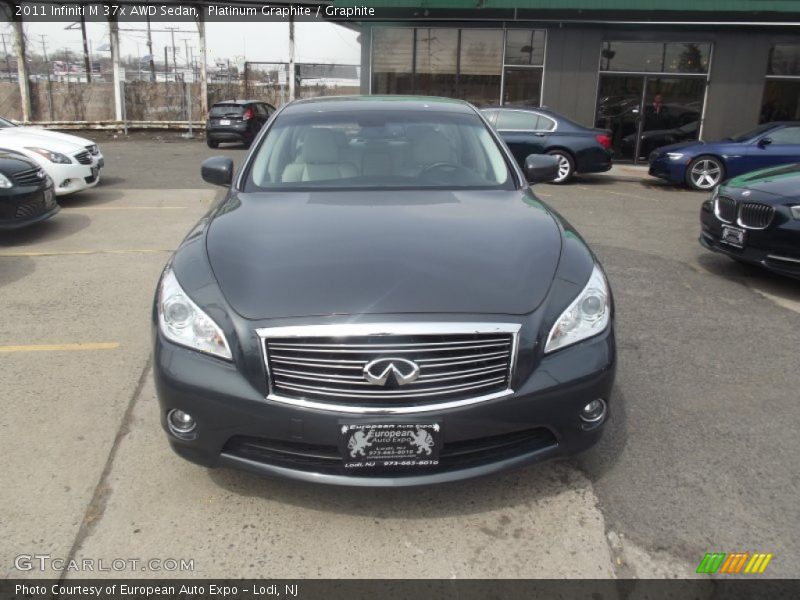 Platinum Graphite / Graphite 2011 Infiniti M 37x AWD Sedan