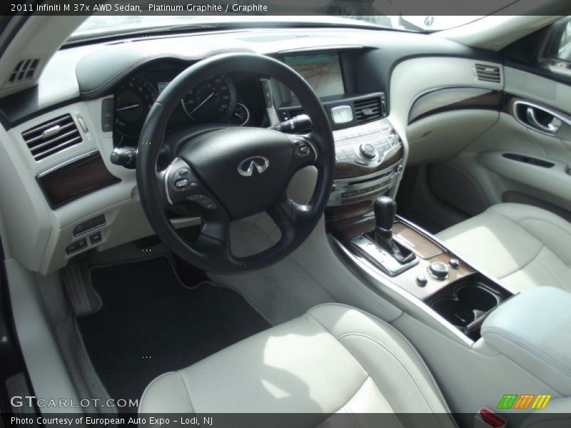 Platinum Graphite / Graphite 2011 Infiniti M 37x AWD Sedan