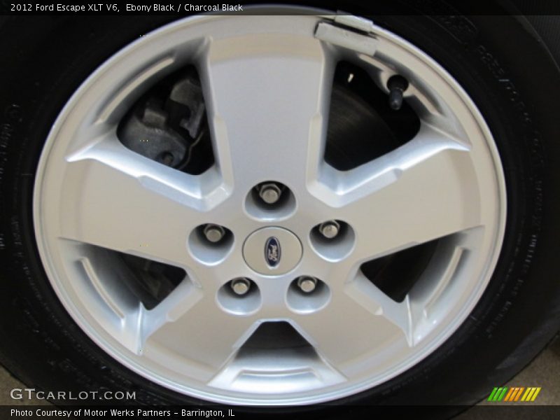 Ebony Black / Charcoal Black 2012 Ford Escape XLT V6