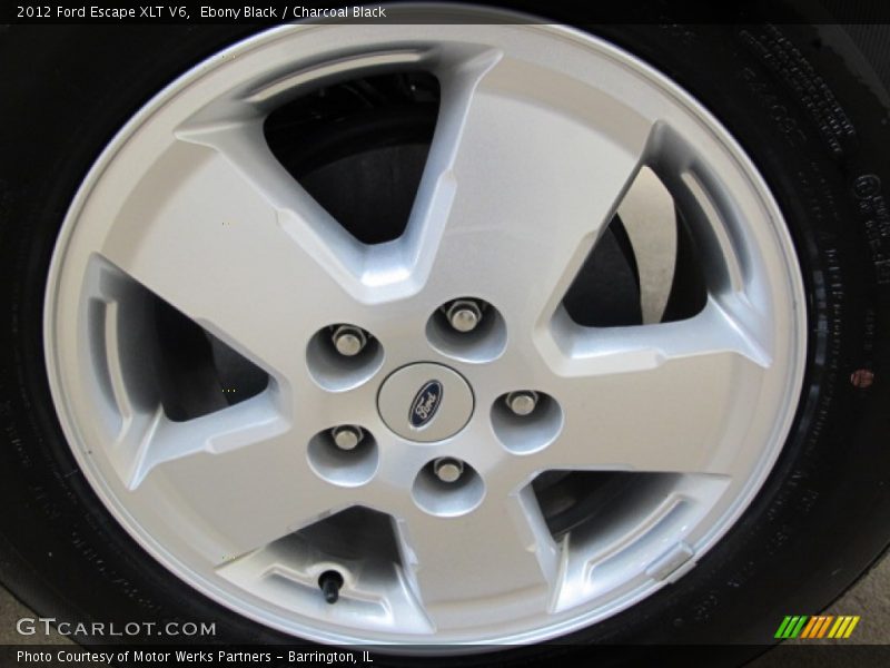 Ebony Black / Charcoal Black 2012 Ford Escape XLT V6
