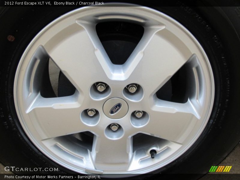 Ebony Black / Charcoal Black 2012 Ford Escape XLT V6