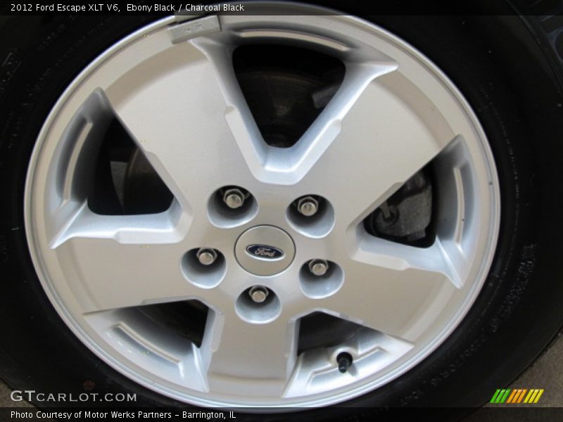 Ebony Black / Charcoal Black 2012 Ford Escape XLT V6
