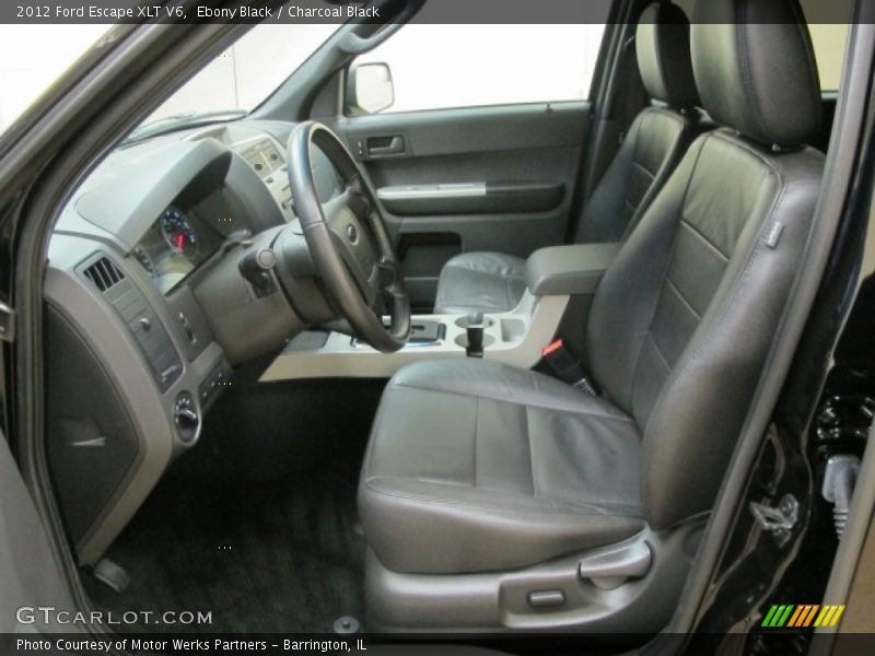 Ebony Black / Charcoal Black 2012 Ford Escape XLT V6