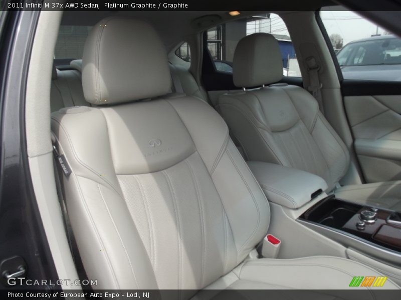 Platinum Graphite / Graphite 2011 Infiniti M 37x AWD Sedan