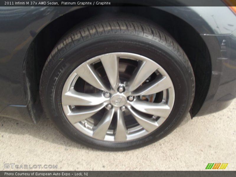 Platinum Graphite / Graphite 2011 Infiniti M 37x AWD Sedan