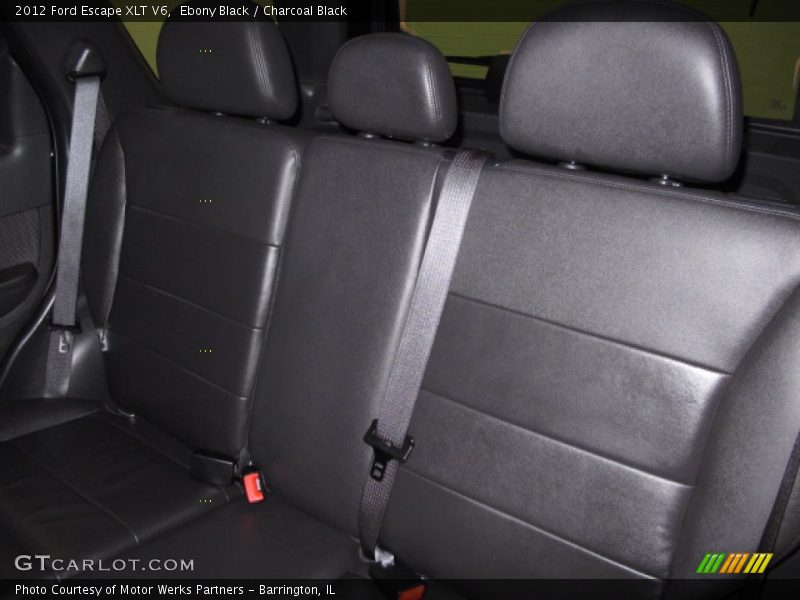 Ebony Black / Charcoal Black 2012 Ford Escape XLT V6