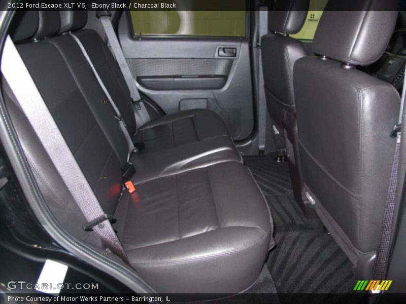 Ebony Black / Charcoal Black 2012 Ford Escape XLT V6