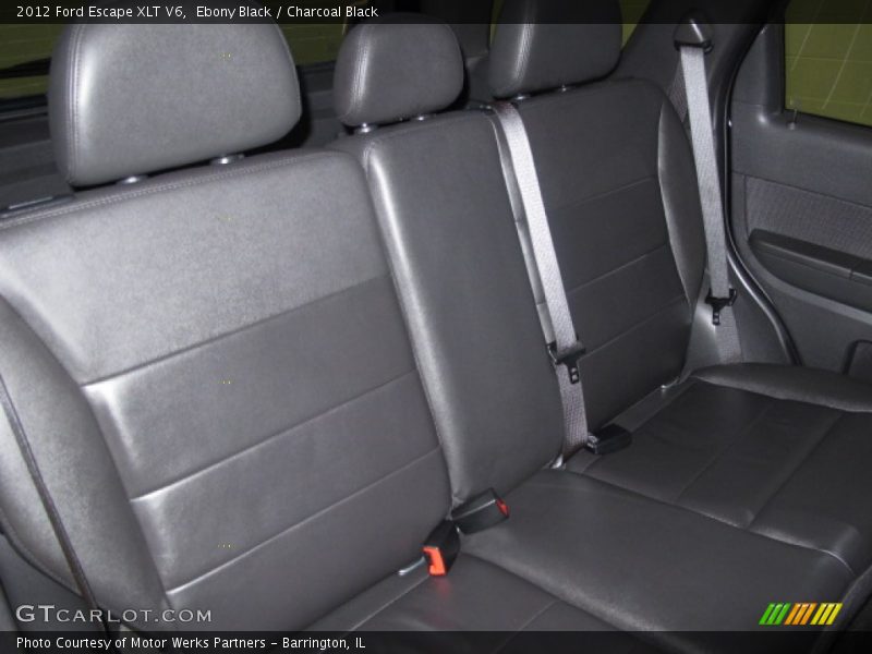 Ebony Black / Charcoal Black 2012 Ford Escape XLT V6