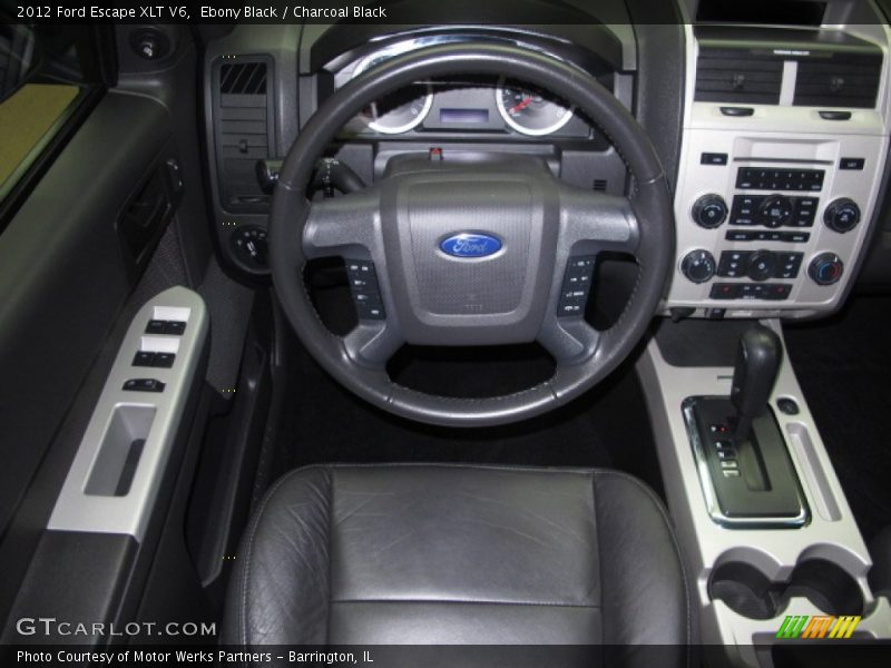 Ebony Black / Charcoal Black 2012 Ford Escape XLT V6