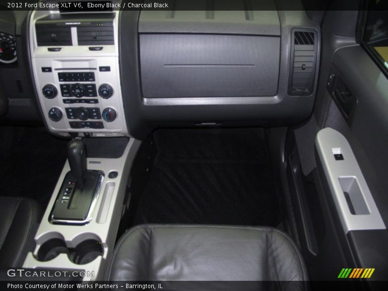Ebony Black / Charcoal Black 2012 Ford Escape XLT V6
